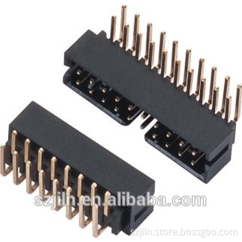high quality right angle dual row 2.0mm box header connector wholesale